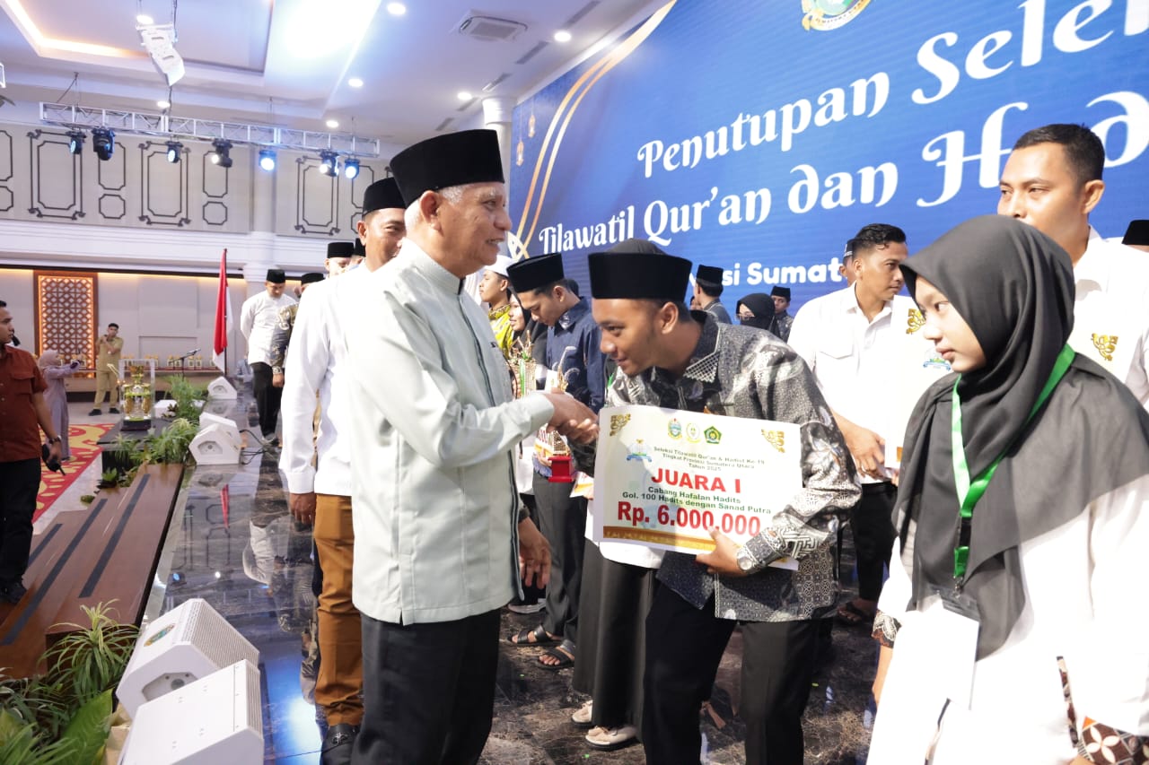 STQH ke-XIX Sumut: Kota Medan Raih Juara Umum