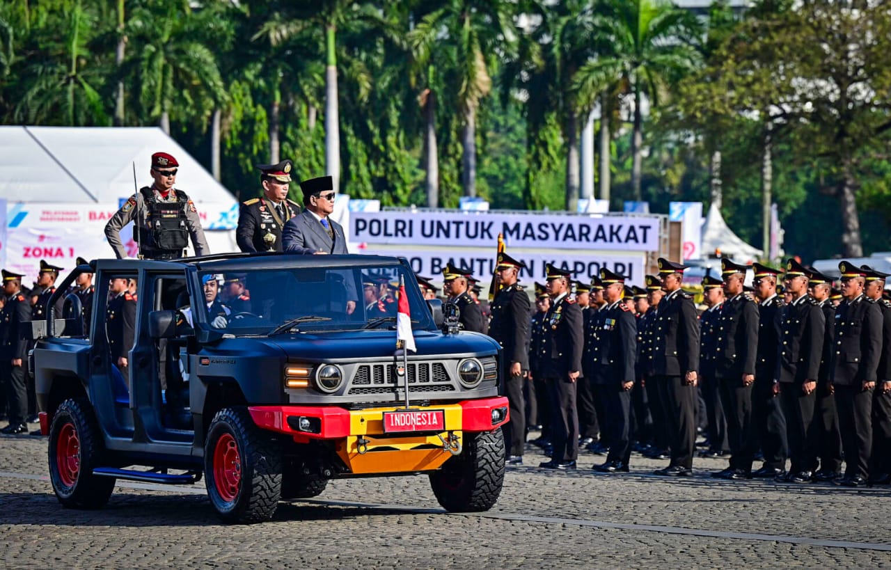 Presiden Prabowo Luncurkan SPPG Polri di Monas