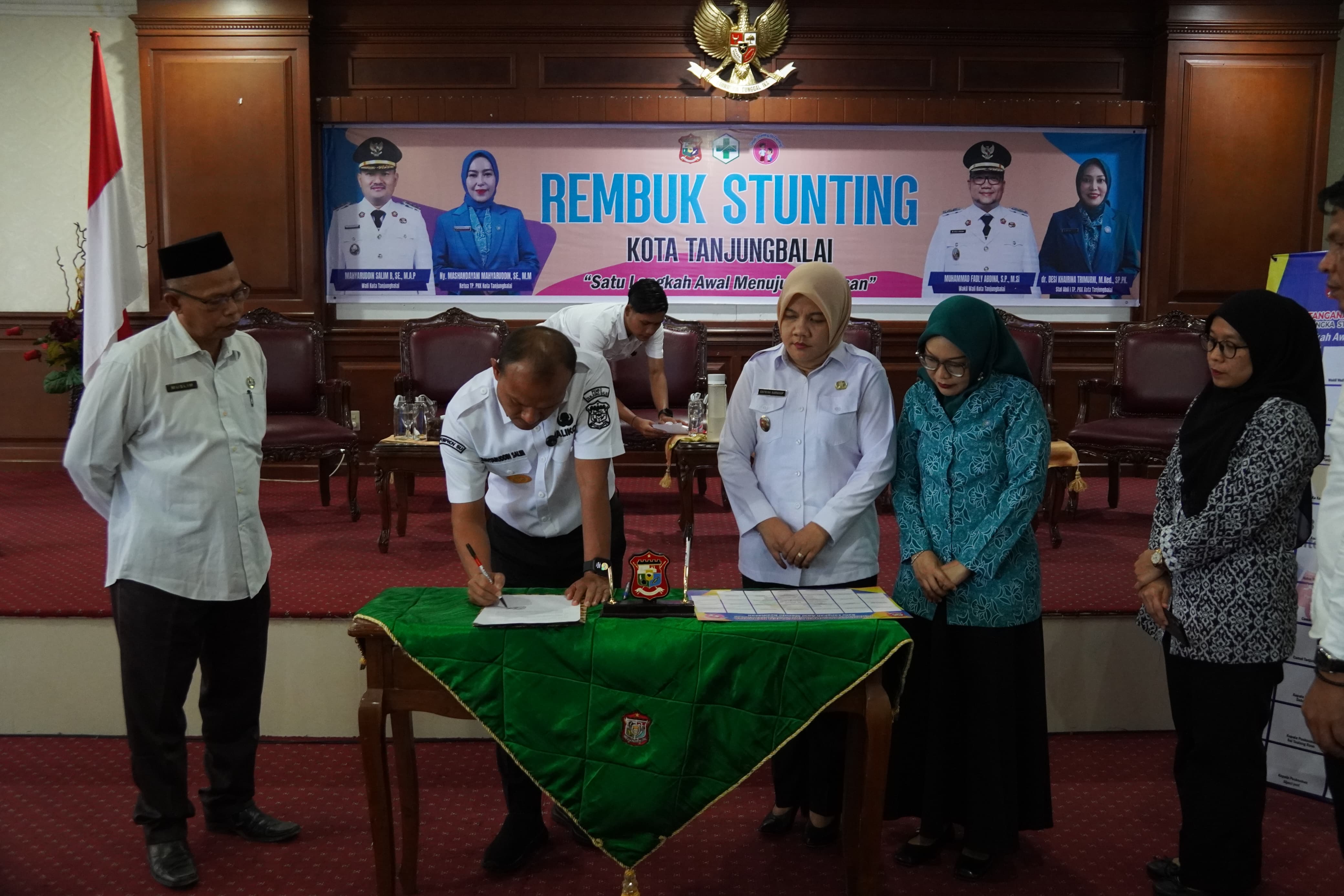 Wali Kota Tanjungbalai Buka Rembuk Stunting 2025, Targetkan Zero New Stunting