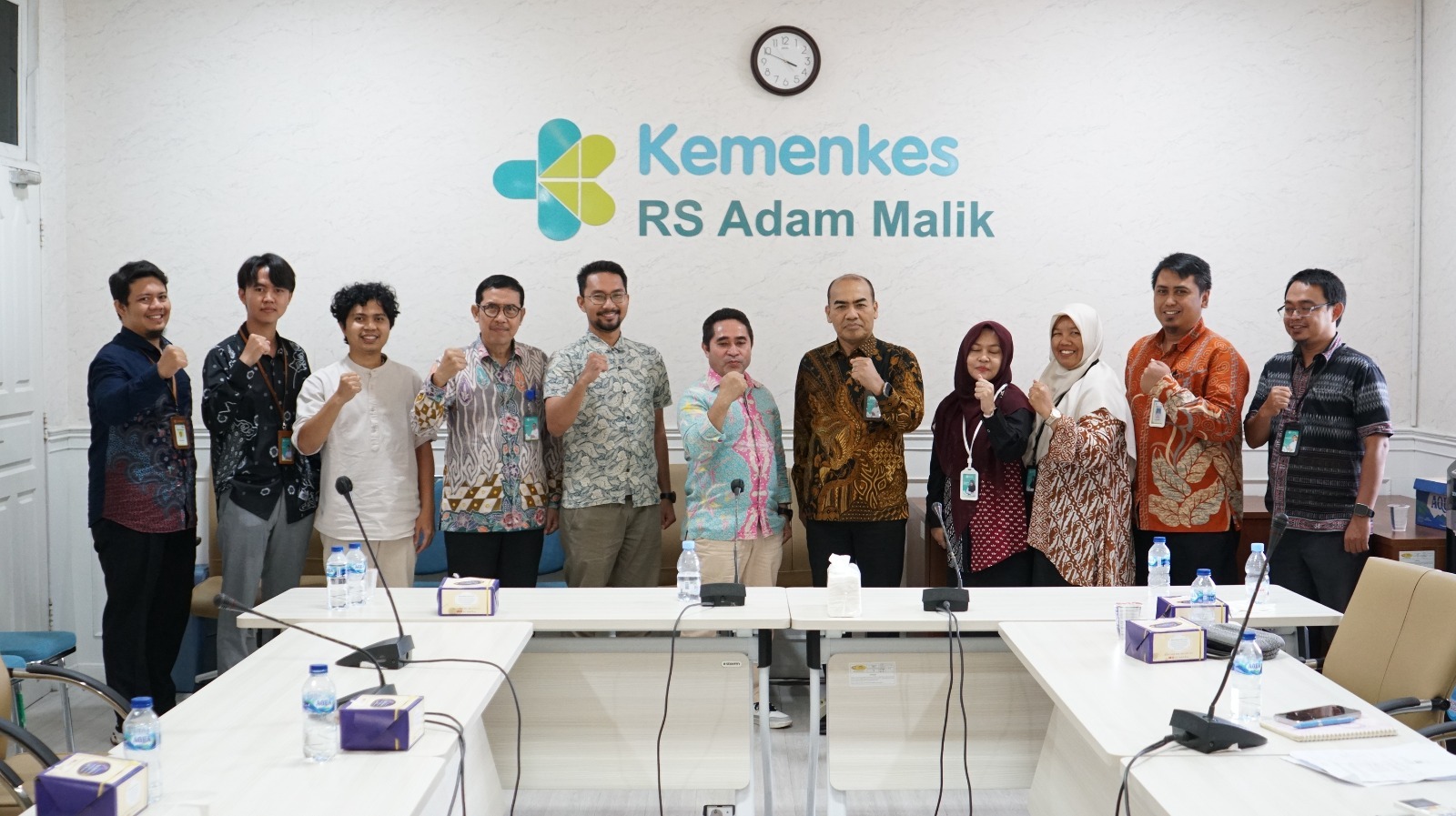 Stranas PK Meninjau Penerapan Rekam Medis Elektronik Berbasis NIK di RS Adam Malik