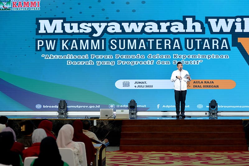 Gubernur Sumut Ajak Mahasiswa KAMMI Maknai Semangat Kemerdekaan dalam Hymne Organisasi