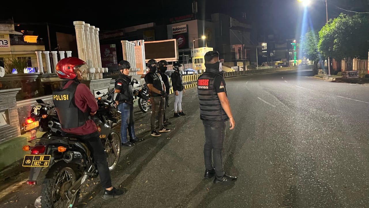 Timsus Polres Pematangsiantar Tingkatkan Patroli Cegah Gangguan Kamtibmas