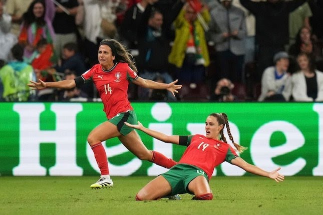 Gol Telat Diana Gomes Selamatkan Portugal, Spanyol Lolos ke Perempat Final Piala Eropa Putri
