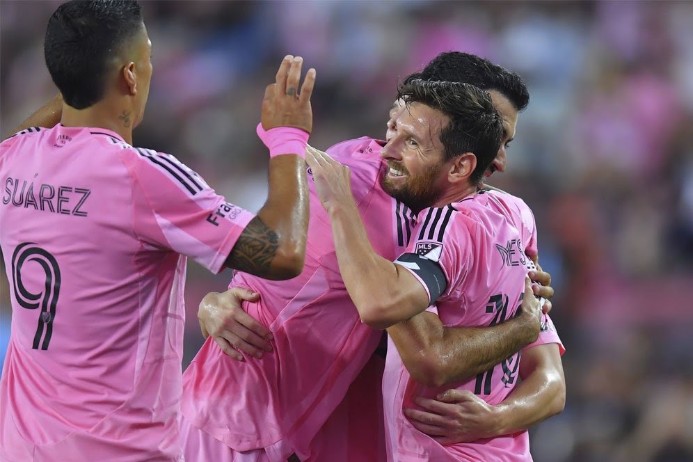 Messi Cetak Rekor Baru, Inter Miami Kalahkan New England Revolution 2-1