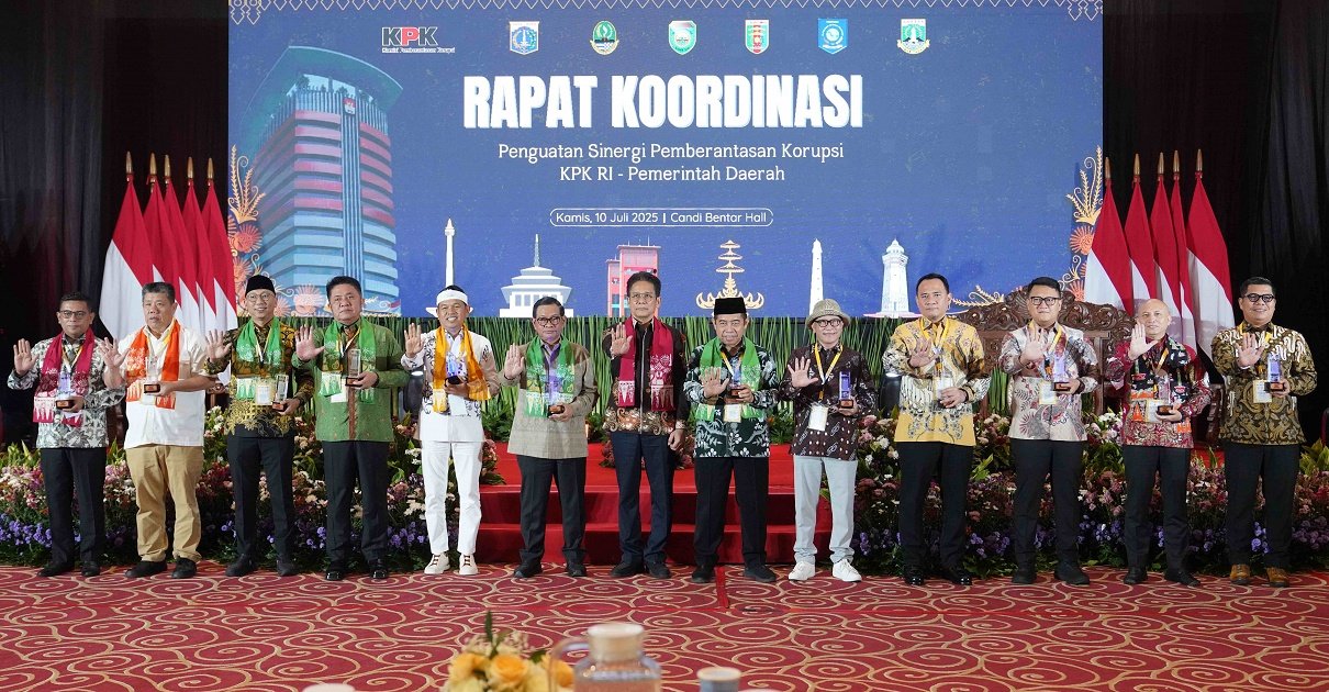 KPK Gelar Rakor Pencegahan Korupsi, Tegaskan Komitmen Tata Kelola Daerah yang Bersih
