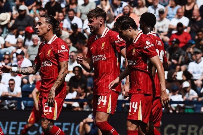 Liverpool Menang 3-1 atas Preston, Laga Pramusim Dibalut Penghormatan Emosional untuk Diogo Jota dan Andre Silva