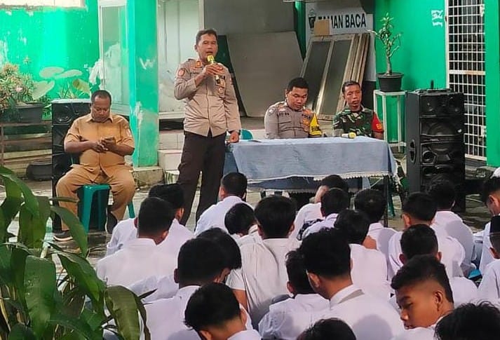 Polsek Hamparan Perak Gelar Penyuluhan Bahaya Narkoba di Yayasan Al Washliyah