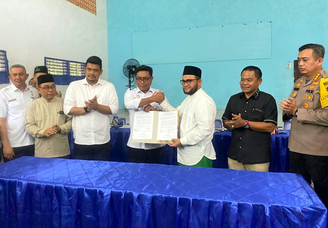 Gubsu Bobby Mediasi Konflik Pemkab Deliserdang dan Alwashliyah, Sepakat Kelola Gedung Sekolah Bersama