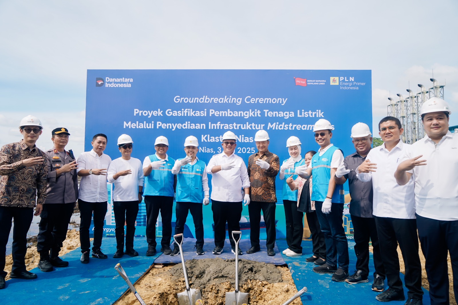 PLN Bangun Infrastruktur Gasifikasi di Nias, Dukung Energi Bersih