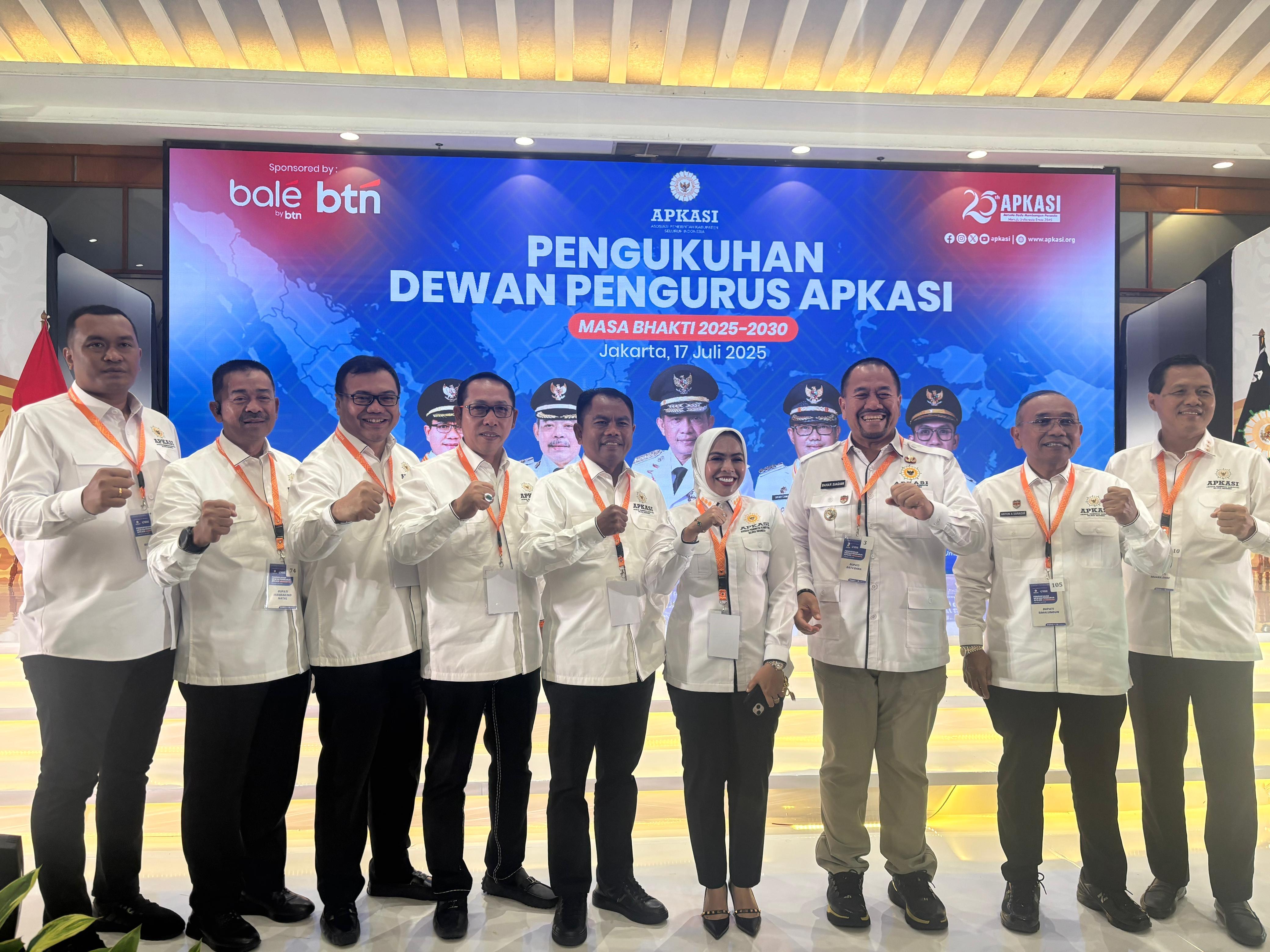 Bupati Tapanuli Utara Terpilih Jadi Ketua Bidang Ekonomi Kreatif APKASI 2025–2030