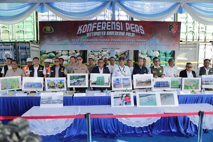 Polri Bongkar Tambang Ilegal Batu Bara di Kawasan IKN, 3 Tersangka Diamankan