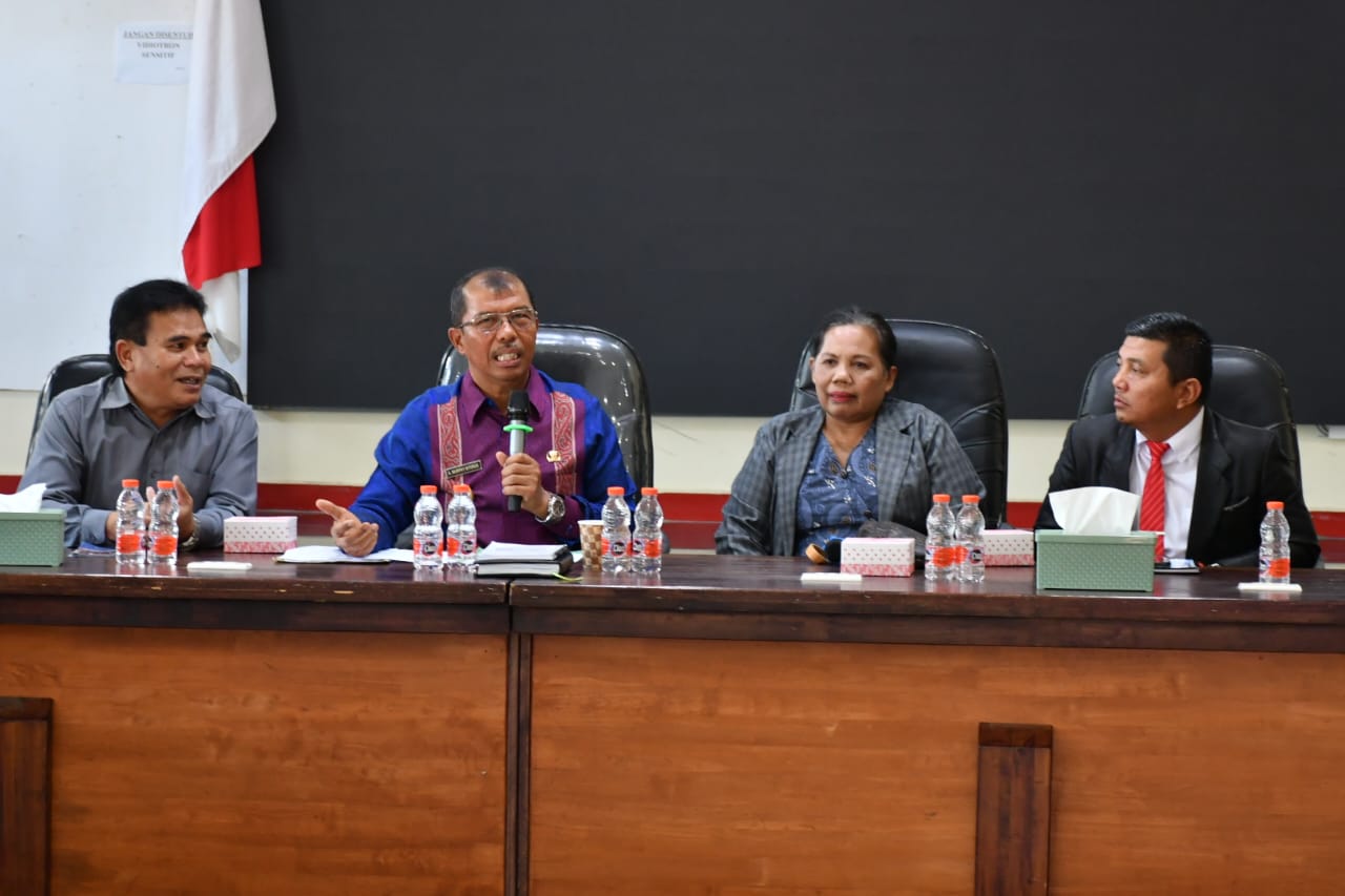 Rakor Lintas OPD Toba Bahas Isu Strategis, Wabup Toba: SE Larangan Bakar Lahan Akan Diterbitkan