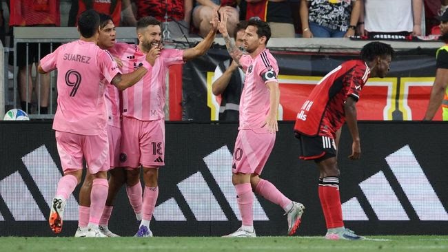 Messi Borong Dua Gol, Inter Miami Libas New York Red Bulls 5-1
