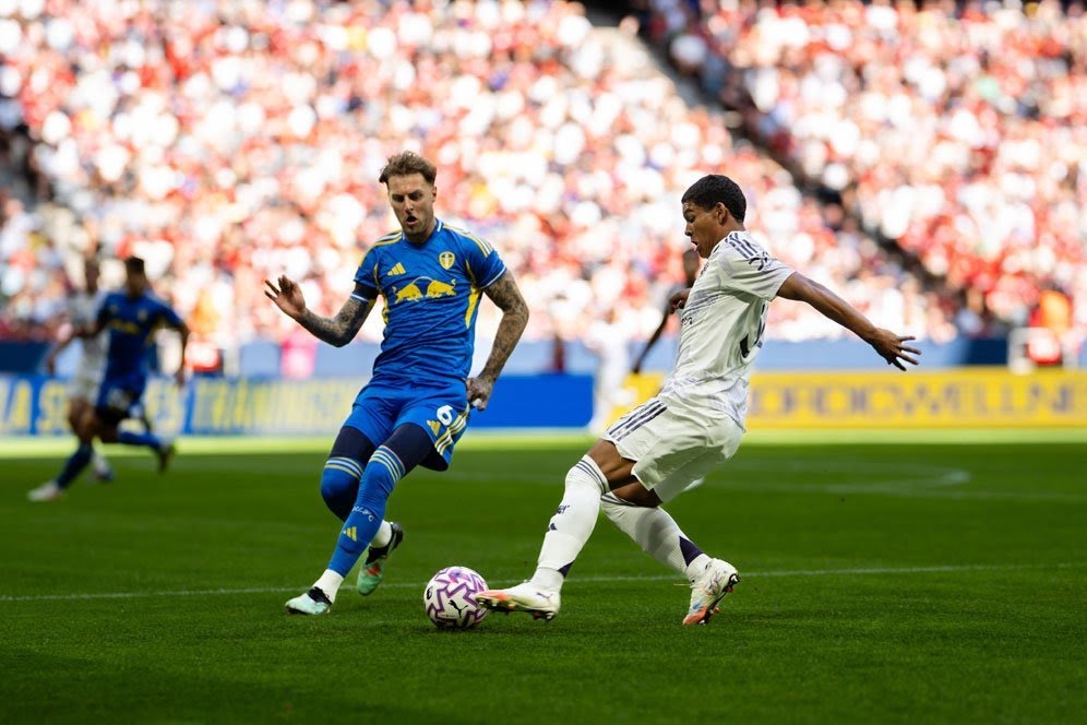 MU Bermain Imbang Kontra Leeds United di Laga Uji Coba Pramusim