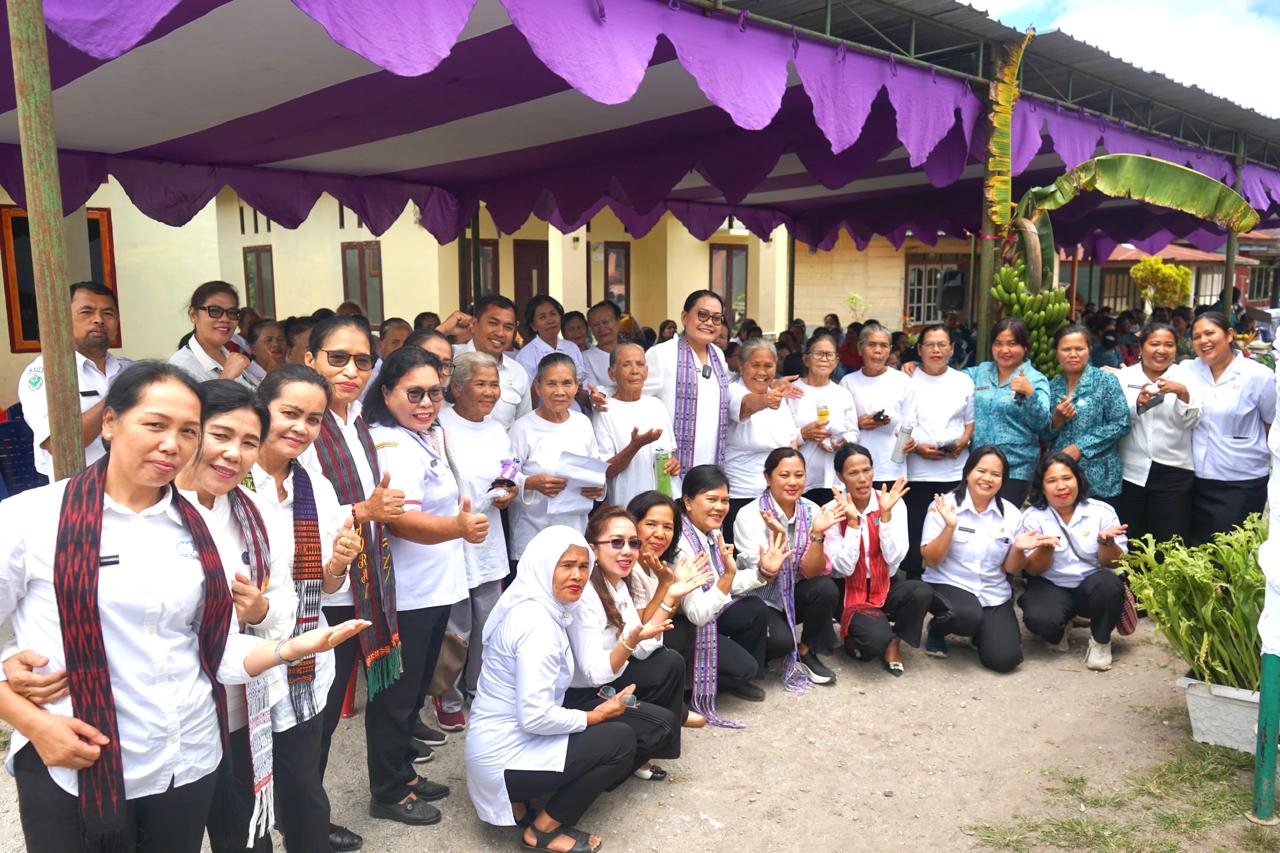 Ketua TP PKK Taput Dorong Kemitraan Lintas Sektor: “Aku Hatinya PKK” Jadi Spirit Pembangunan