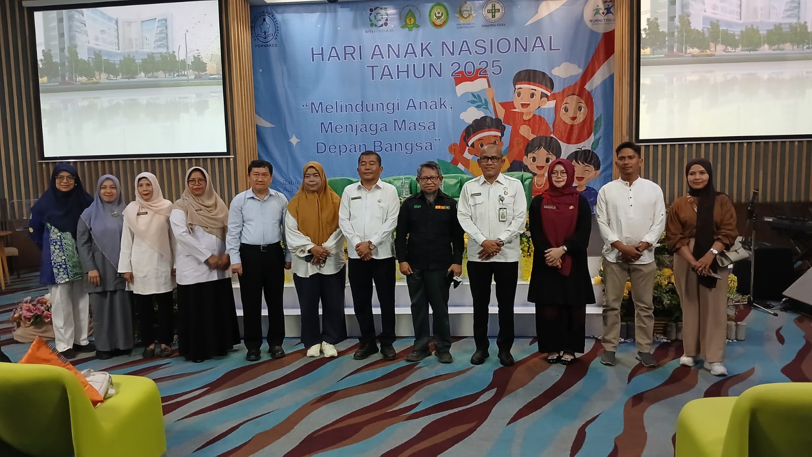 Forwakes Sumut Gelar Seminar HAN 2025, Teater Menggugah dan Seruan Lindungi Anak Warnai Acara