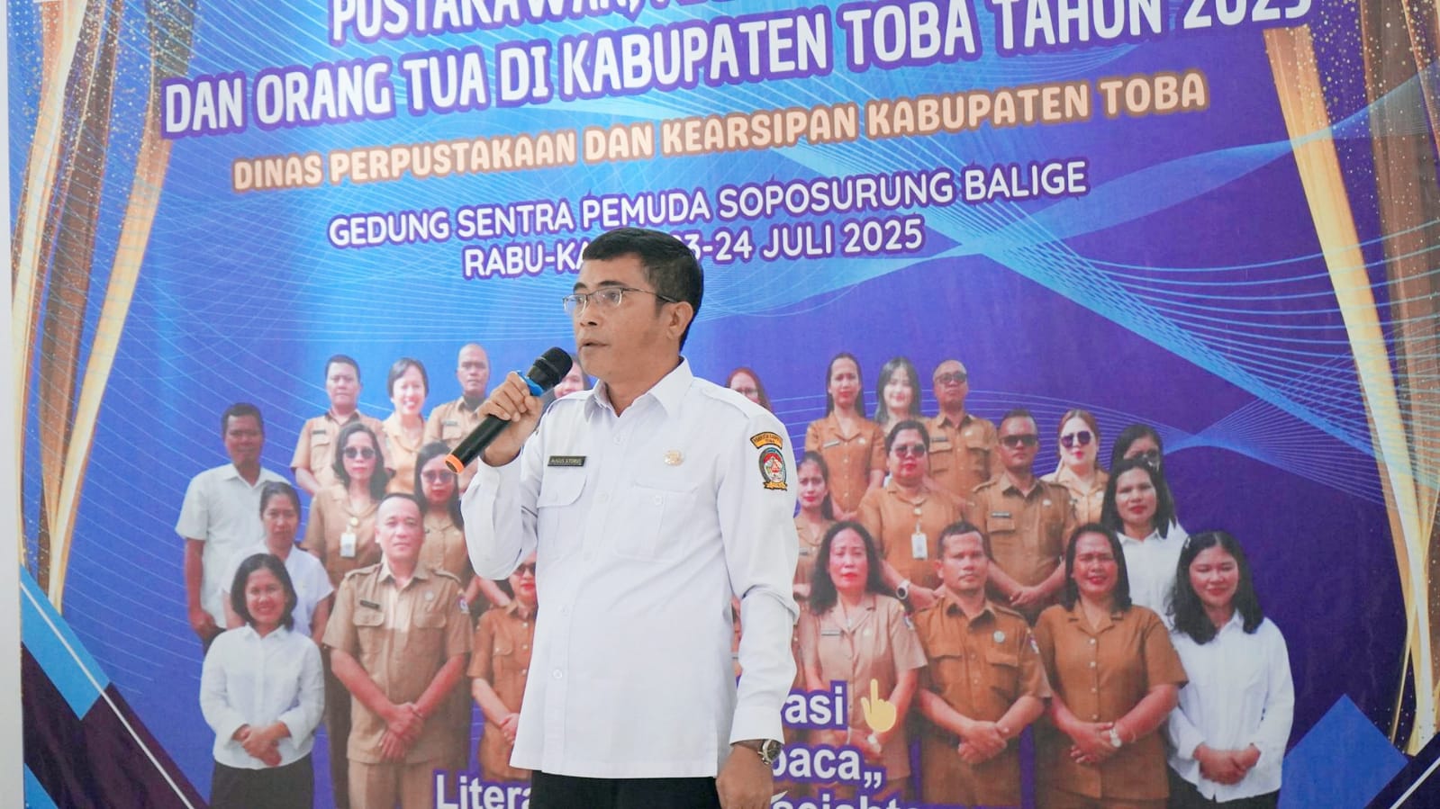 Sekda Augus Sitorus: Indeks Literasi Toba Harus Ditingkatkan Lewat Bimtek Membaca Nyaring