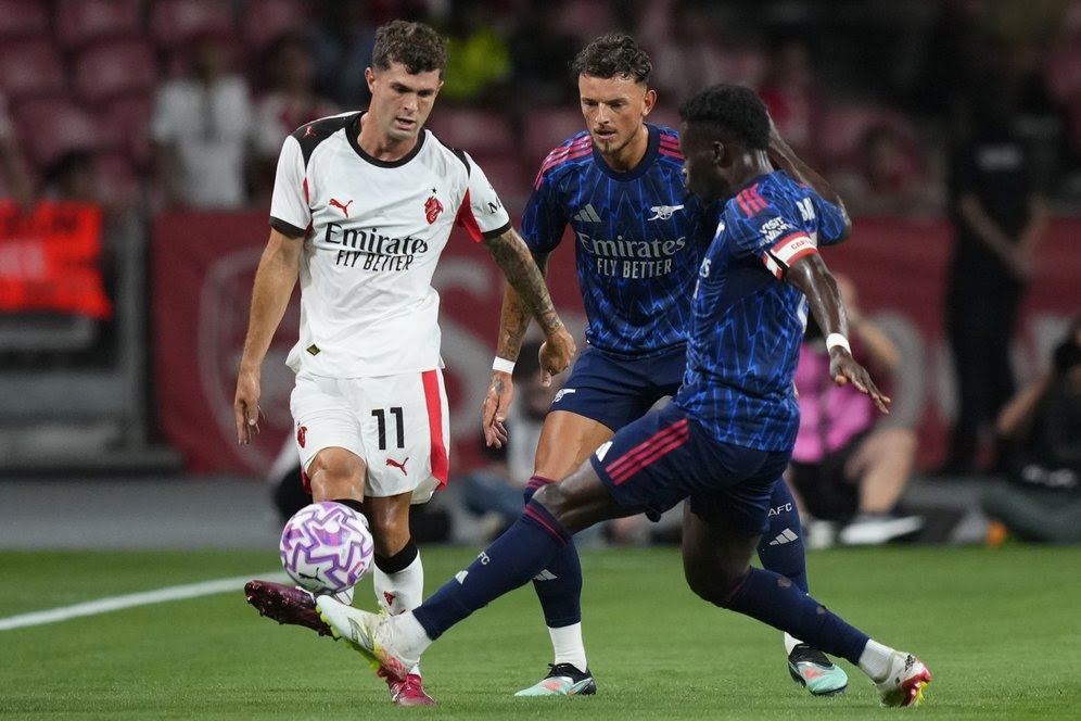 Arsenal Kalahkan AC Milan 1-0 di Laga Pramusim, Allegri Dapat Banyak PR