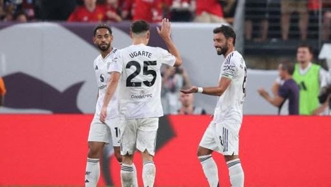 Bruno Fernandes Bawa MU Kalahkan West Ham 2-1 di Tur Pramusim Amerika
