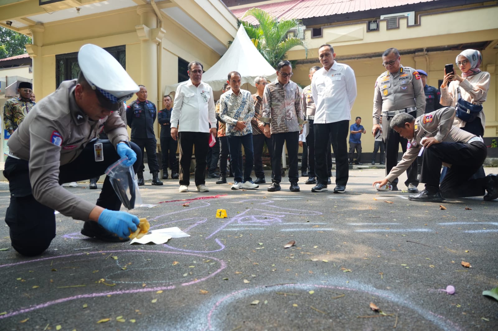 Korlantas Polri Gelar Sertifikasi Perdana Penyidik Laka Lantas dan Petugas Perlawanan Teror
