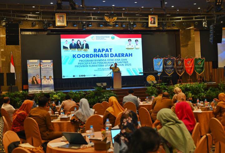 Rakorda PBK-PPS, Sekda Sumut Dorong Bangga Kencana Jadi Motor Peningkatan SDM