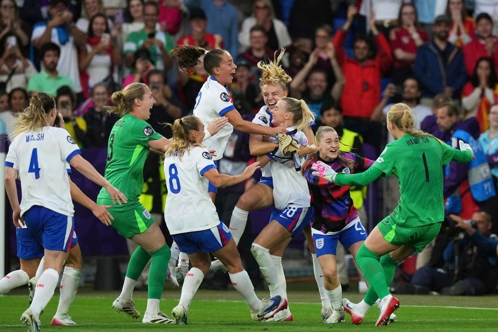 Inggris Pertahankan Gelar Juara Euro Wanita 2025, Taklukkan Spanyol Lewat Adu Penalti