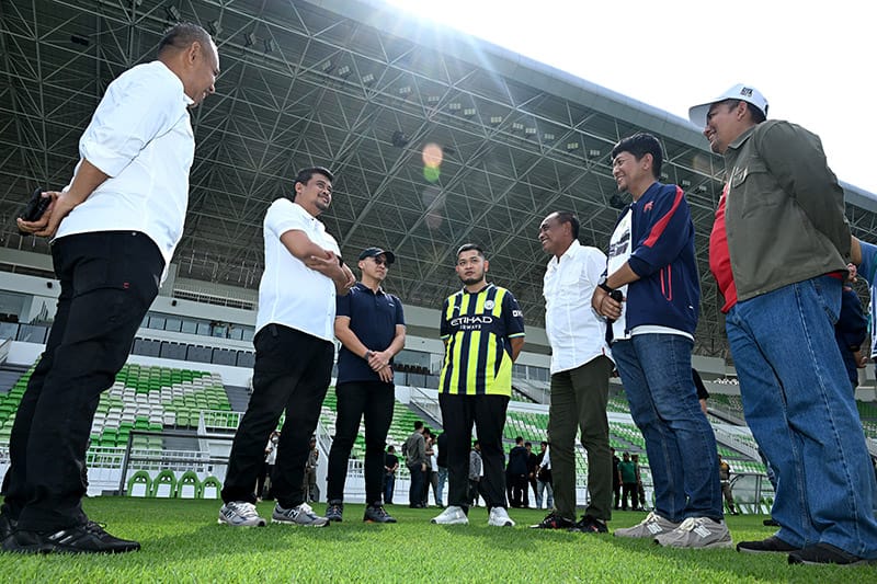 Gubernur Sumut Dukung PSMS Medan Gunakan Stadion Utama Sumut sebagai Kandang di Liga 2 2025/2026
