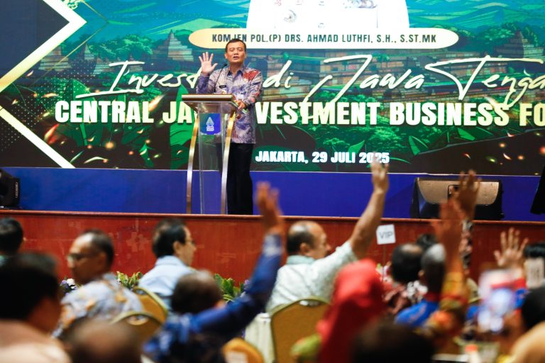Gubernur Ahmad Luthfi di CJIBF 2025: Investasi Dijamin Aman dan Mudah