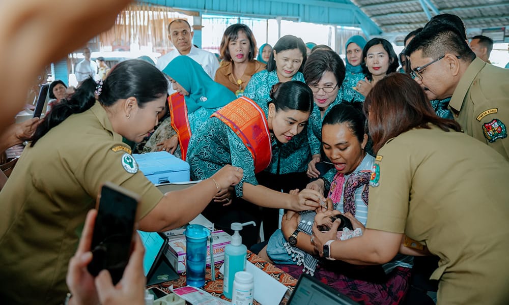 Kahiyang Ayu Tinjau Posyandu Melati di Karo, Dorong Optimalisasi Layanan Kesehatan Masyarakat