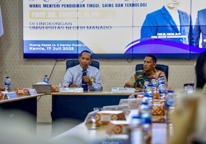 Wamen Fauzan Dorong Kampus Lebih Adaptif Hadapi Tantangan Sosial dan Ekonomi