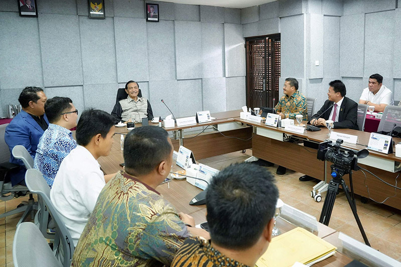 Togap Simangunsong Bahas KEK Danau Toba dengan Luhut Pandjaitan Usai Dilantik Jadi Sekdaprov Sumut