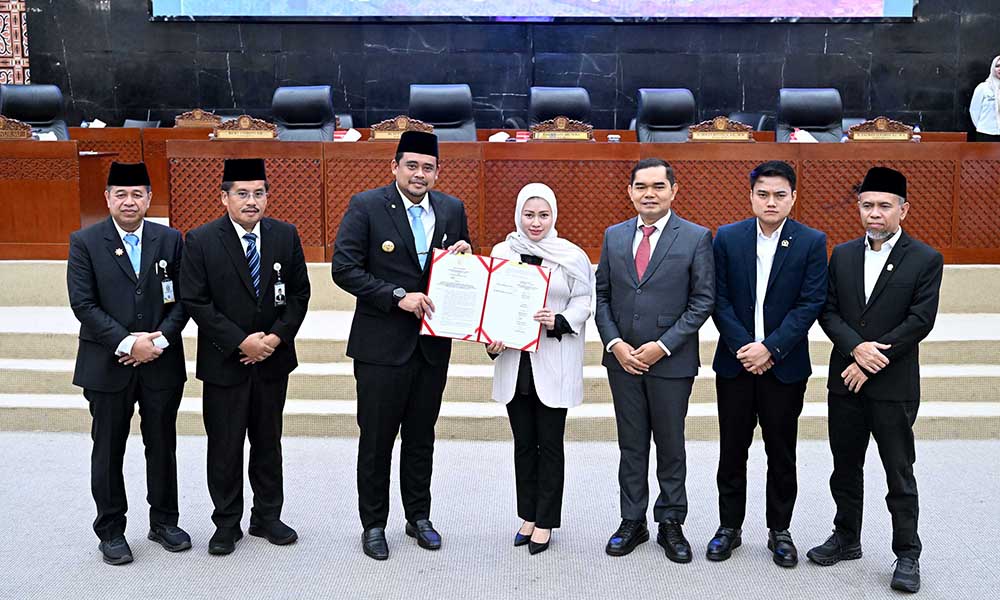 LPj APBD 2024 Disetujui DPRD, Bobby Nasution Dorong Sinergi Eksekutif-Legislatif Berkelanjutan