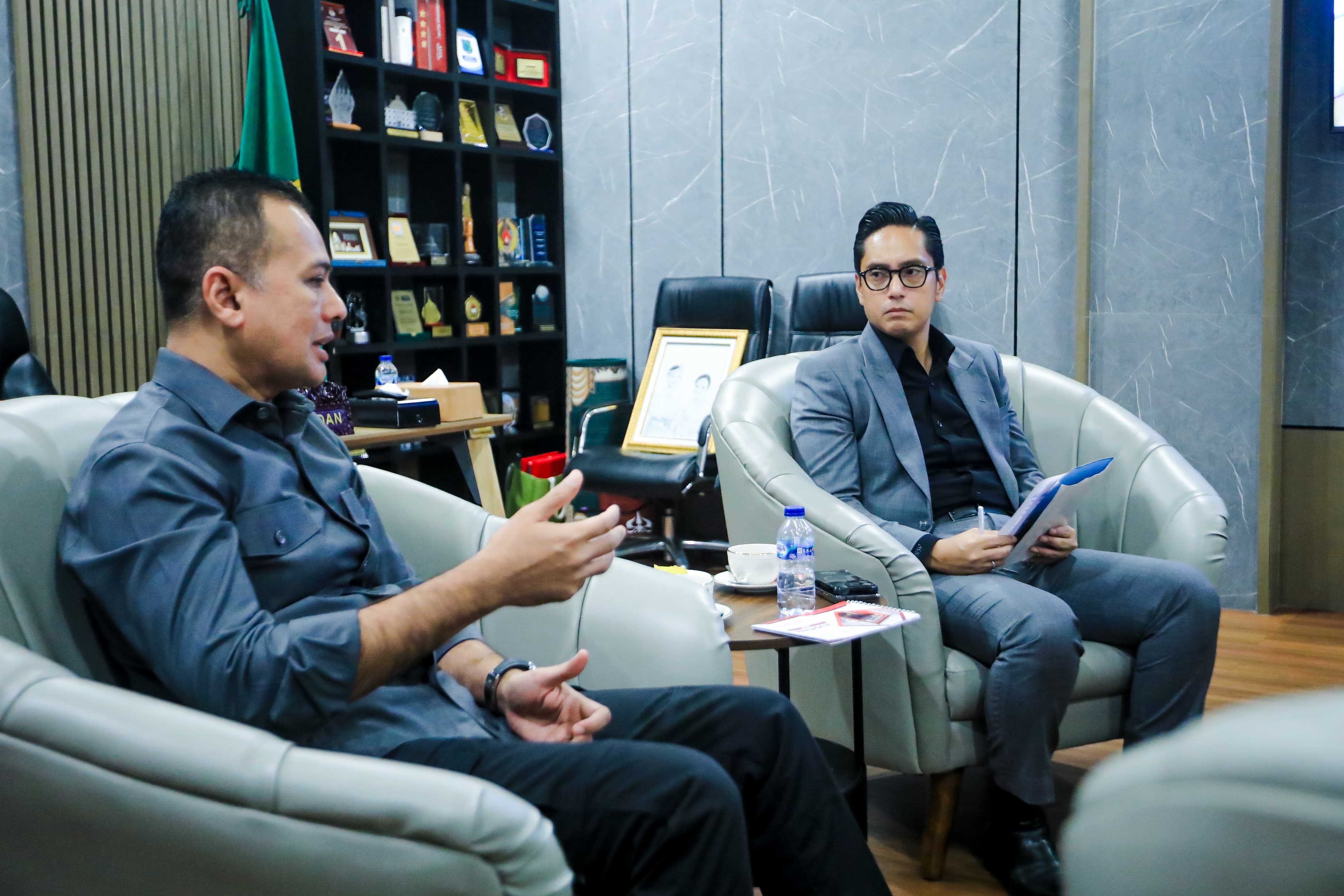 Wali Kota Medan Rico Waas Terima Audiensi Ketua PMI Medan, Siap Dukung Kebutuhan Kemanusiaan