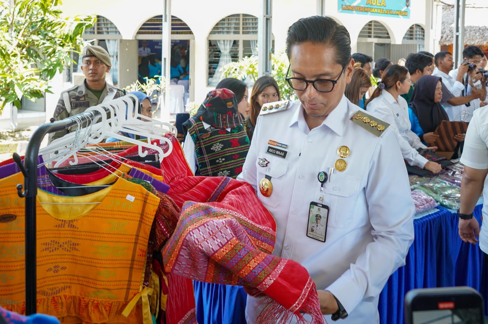 Karya Warga Binaan Siap Ditampilkan Rico Waas di Acara Pemko Medan