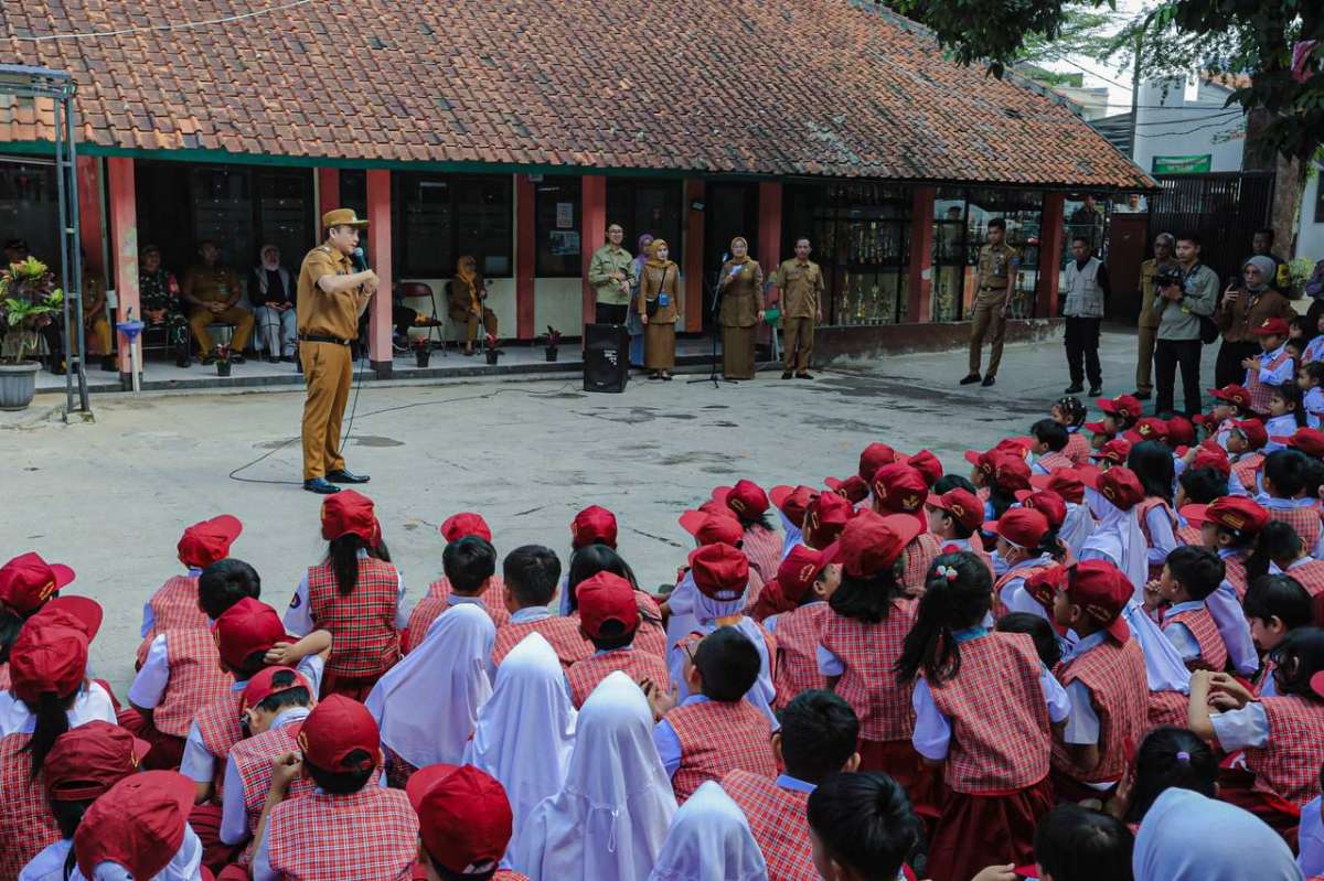 Erwin Ajak Siswa SDN 257 Pelita Jadi Generasi Unggul dan Berilmu