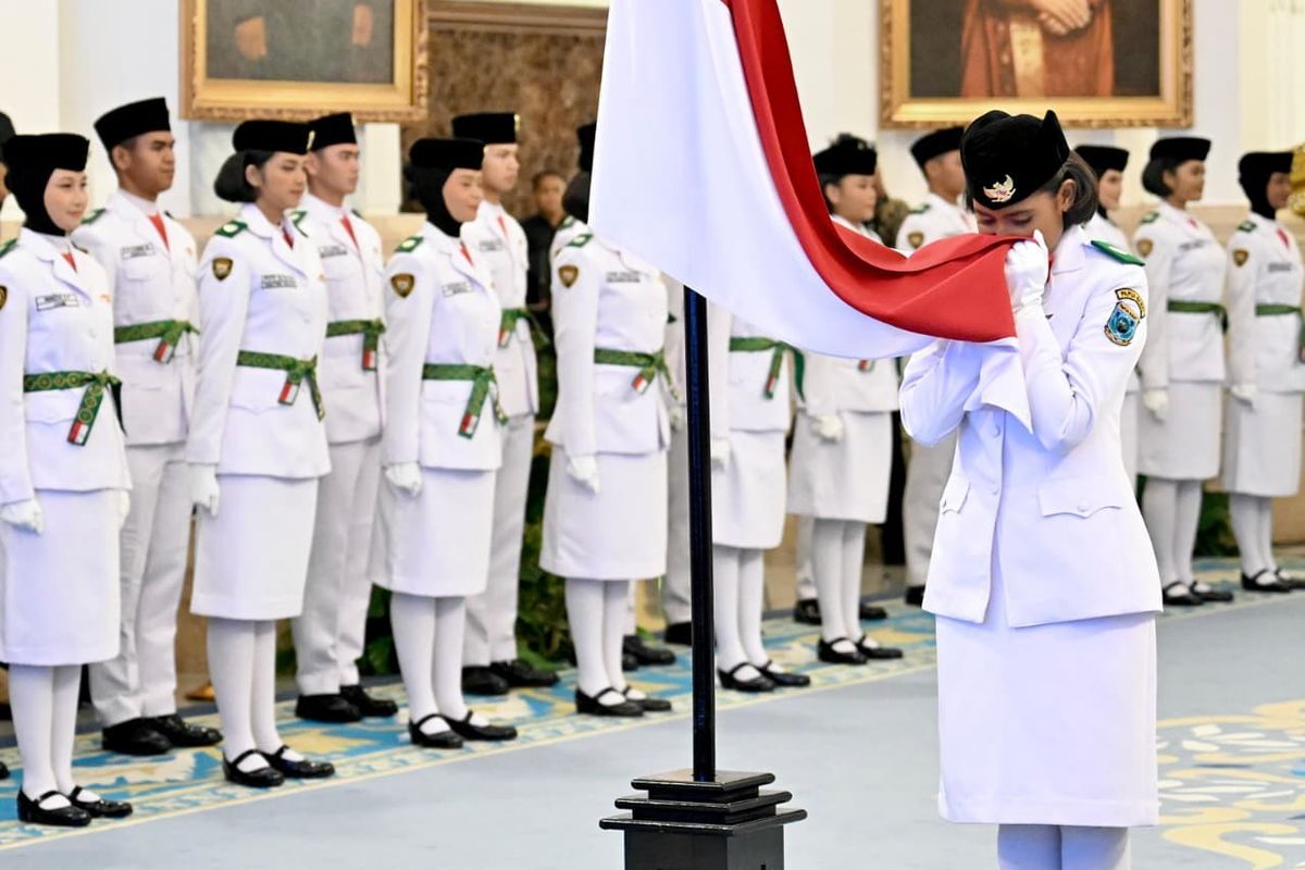 Paskibraka Bertugas di Istana, Ini Nama dan Daerah Asalnya