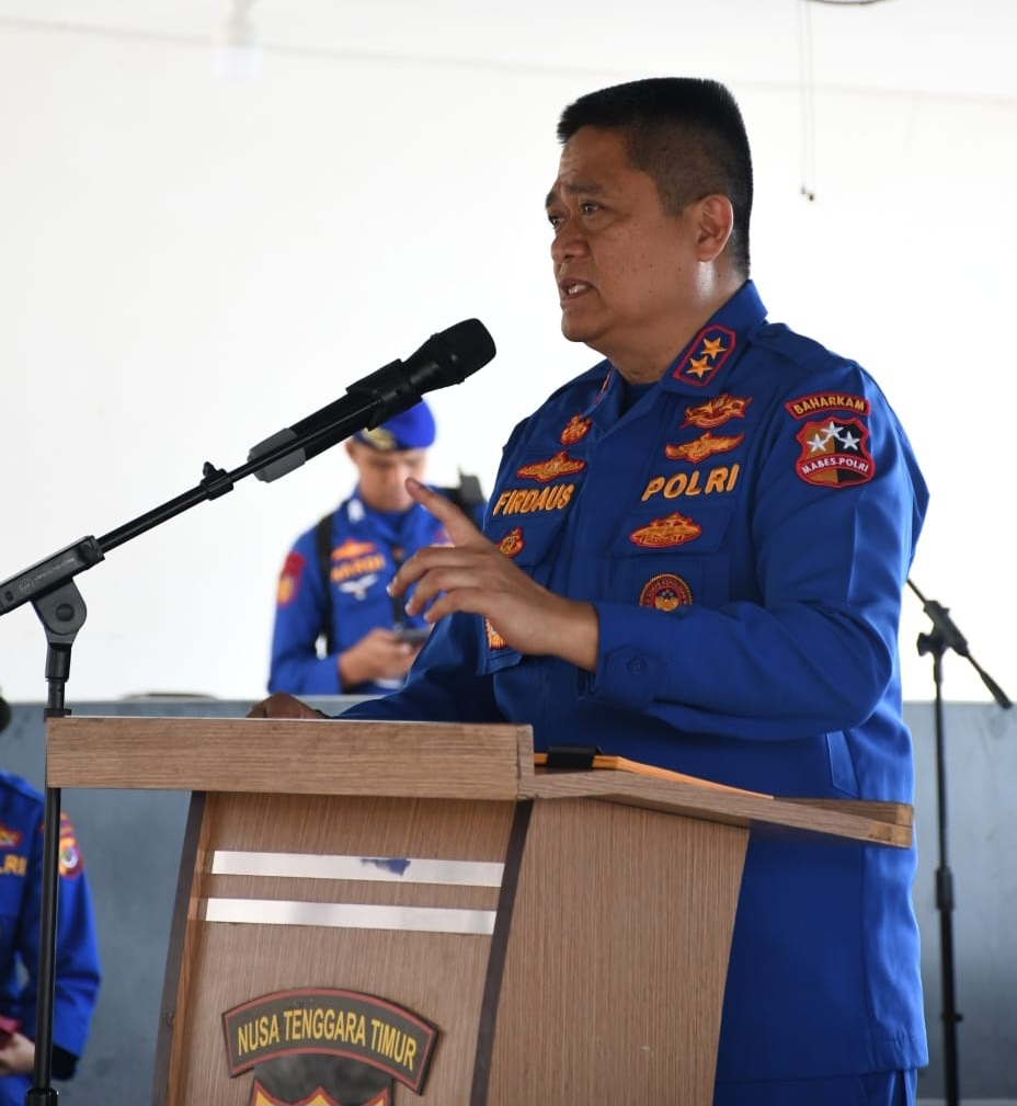 Kakorpolairud Kunjungi Ditpolairud Polda NTT, Dorong Penguatan Kedaulatan Maritim