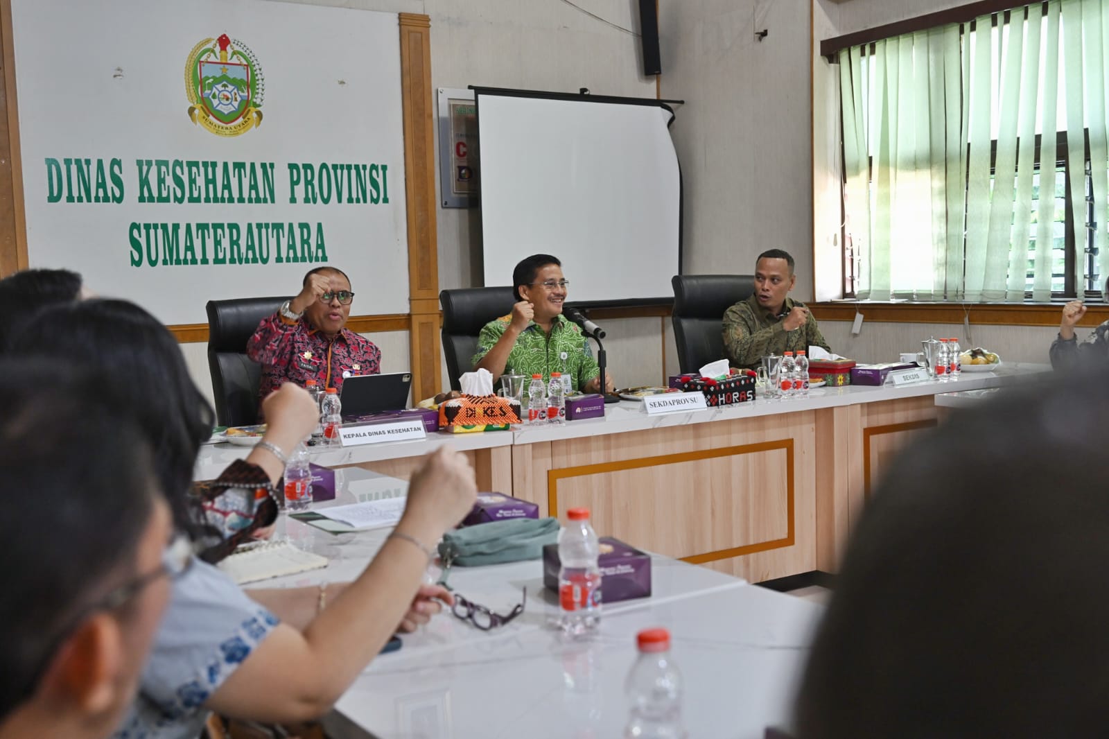 Togap Simangunsong Ajak Dinas Kesehatan Sumut Perkuat Program Nasional