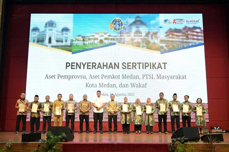 Gubernur Sumut: Kepastian Hukum Lahan Penting untuk Cegah Konflik Agraria