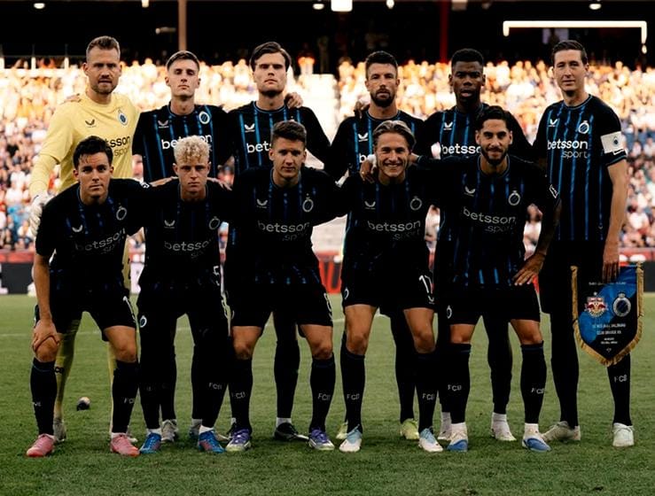 Club Brugge Unggul Tipis atas RB Salzburg, Buka Peluang Lolos ke Playoff Liga Champions