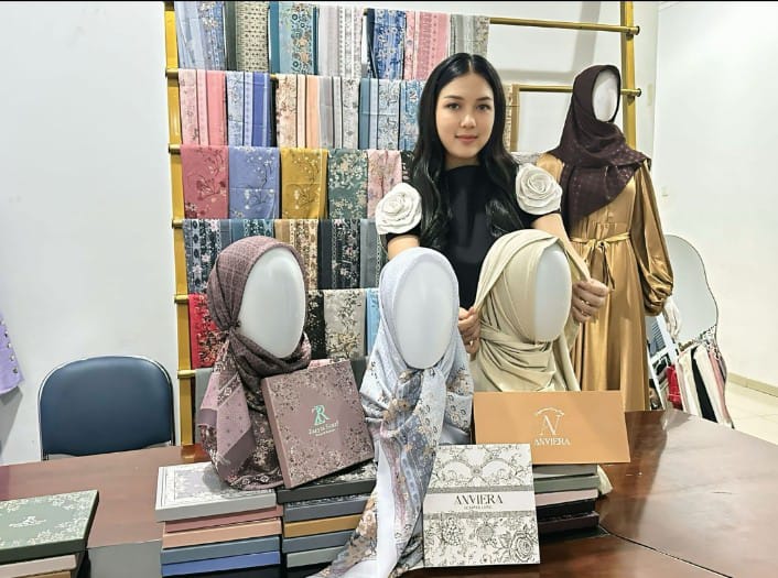 Anviera Scarves Official, Oleh-oleh Premium dari Bandung yang Tak Akan Basi