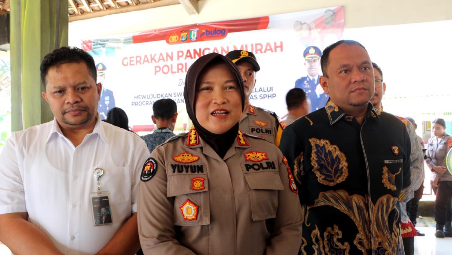 GPM Polri-Bulog di Pringsewu Diserbu Warga, 2 Ton Beras Premium Habis Terjual