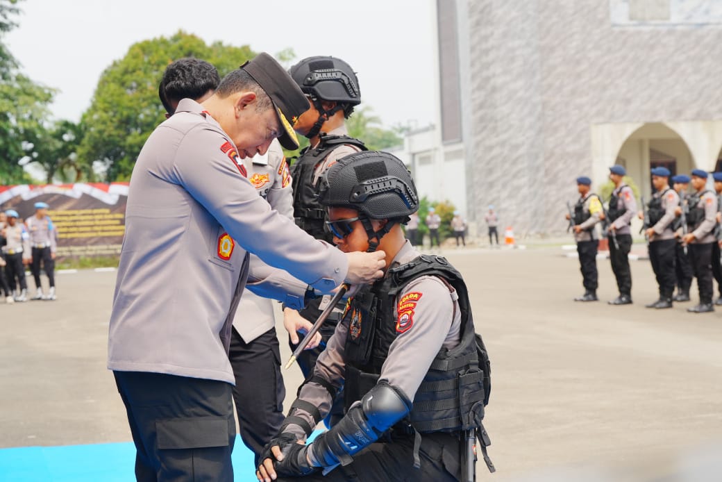 Kapolri Resmikan Patroli Maung Presisi Polda Banten