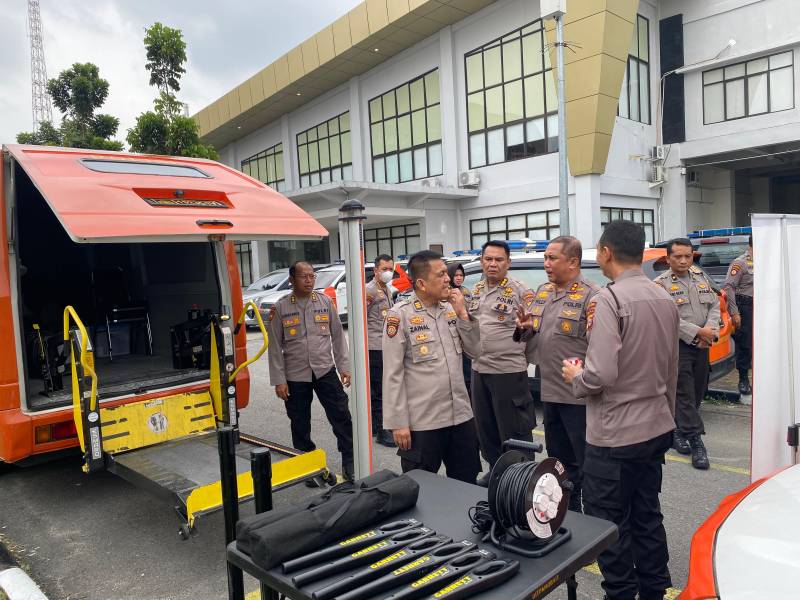 Polri Tingkatkan Keamanan Perwakilan Asing dan Lembaga Negara Lewat Bimtek di Polda Riau