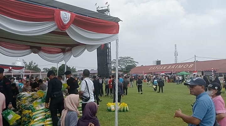 Gerakan Pangan Murah Diluncurkan Polda Sumut Bersama Bulog, Sediakan 200 Ton Beras Rp10 Ribu/Kg