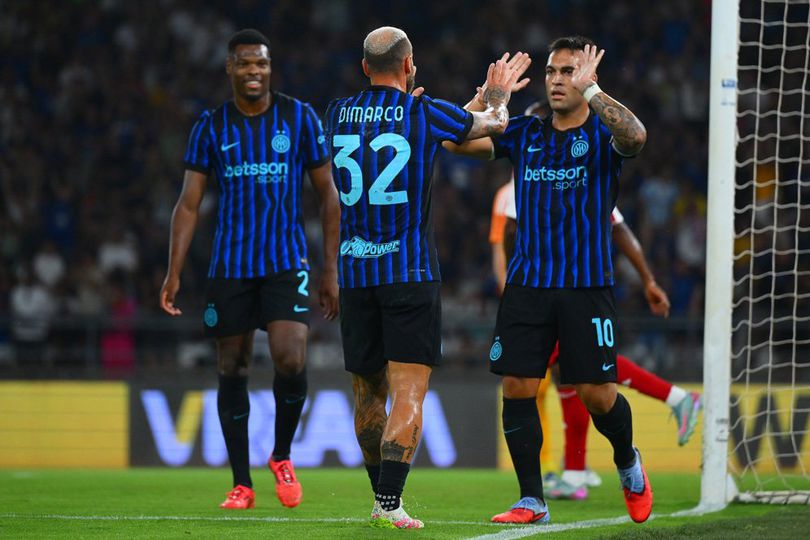 Inter Milan Akhiri Pramusim dengan Kemenangan 2-0 atas Olympiakos