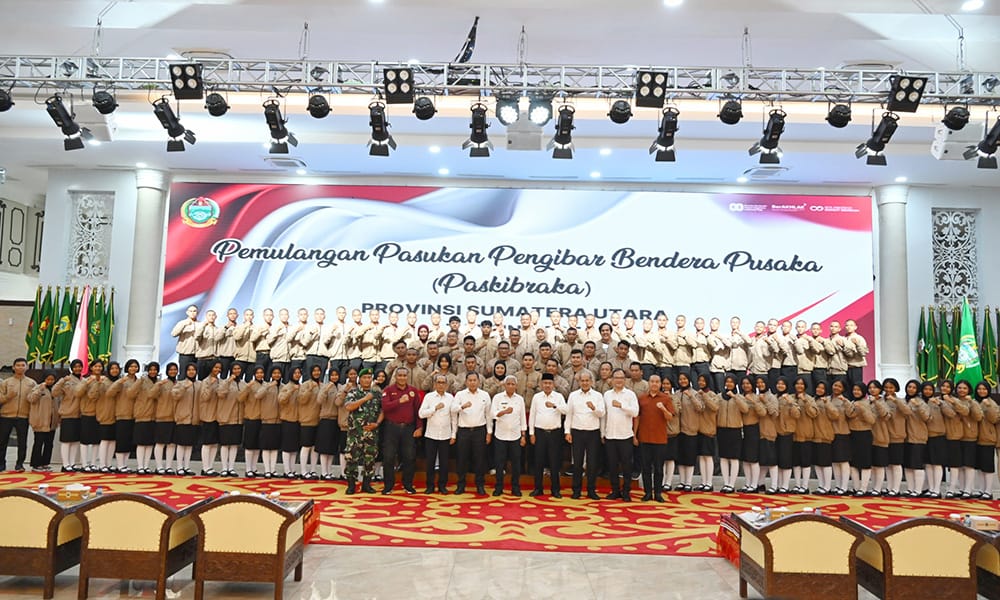 Keberhasilan Paskibraka Sumut 2025 Diapresiasi, Wagub Surya Harap Jadi Duta Anti Narkoba