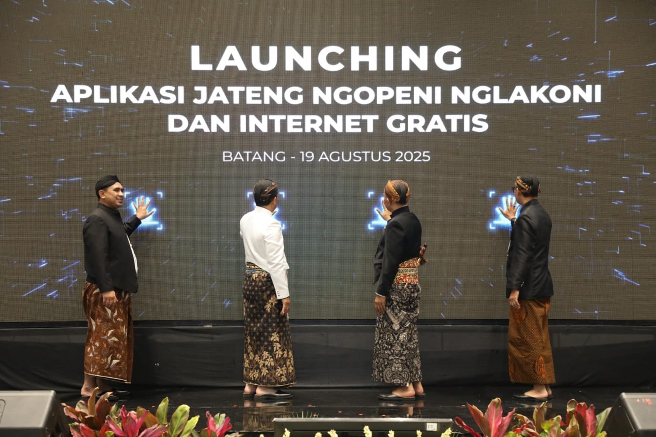 Ahmad Luthfi Resmikan Superapps JNN, Permudah Akses Layanan Publik