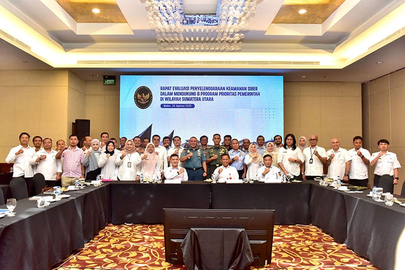 Pemprov Sumut Targetkan Pembentukan Tim Tanggap Insiden Siber di Seluruh Daerah September 2025