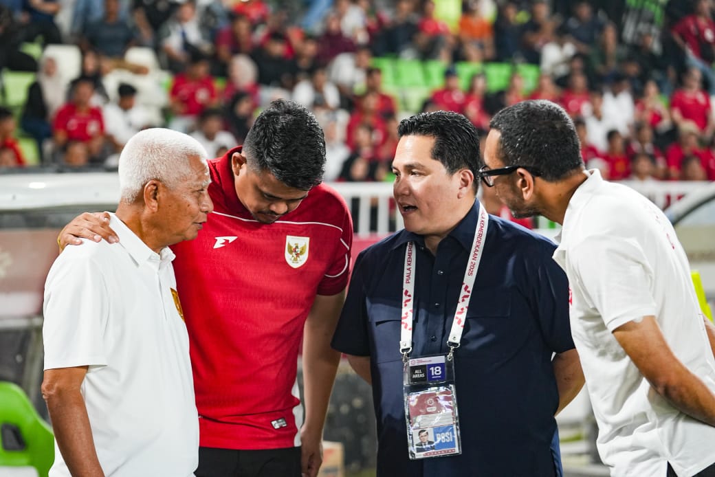 Erick Thohir Puji Suporter Sumut dan Stadion Baru dalam Piala Kemerdekaan 2025